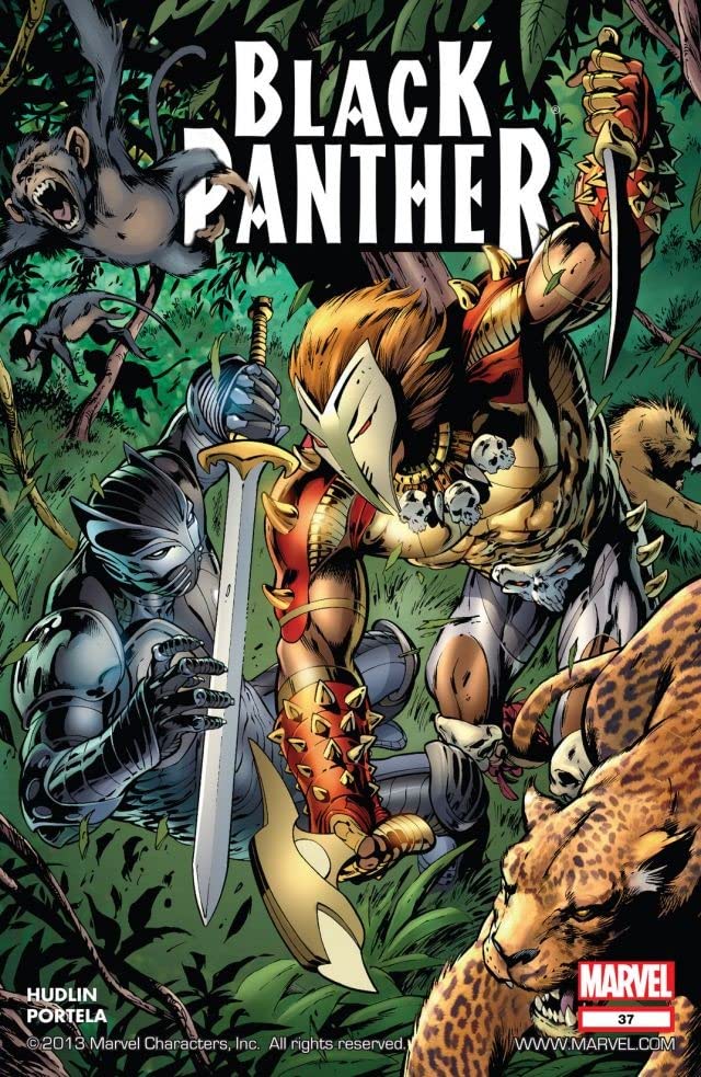 Black Panther #37 cover