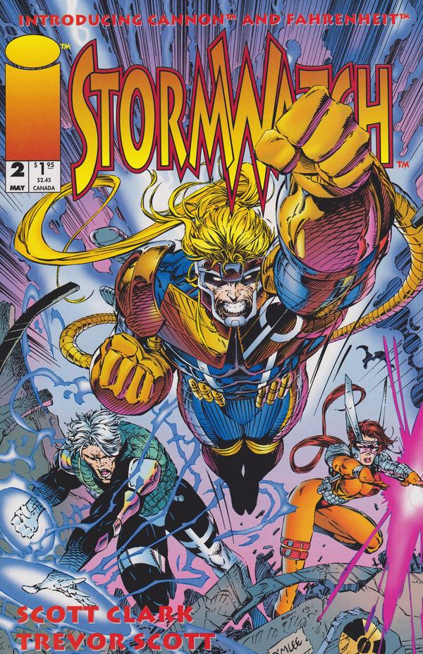 Stormwatch #2 cover