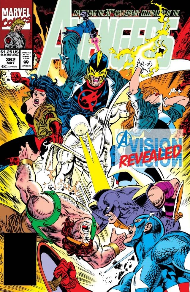 The Avengers #362 cover