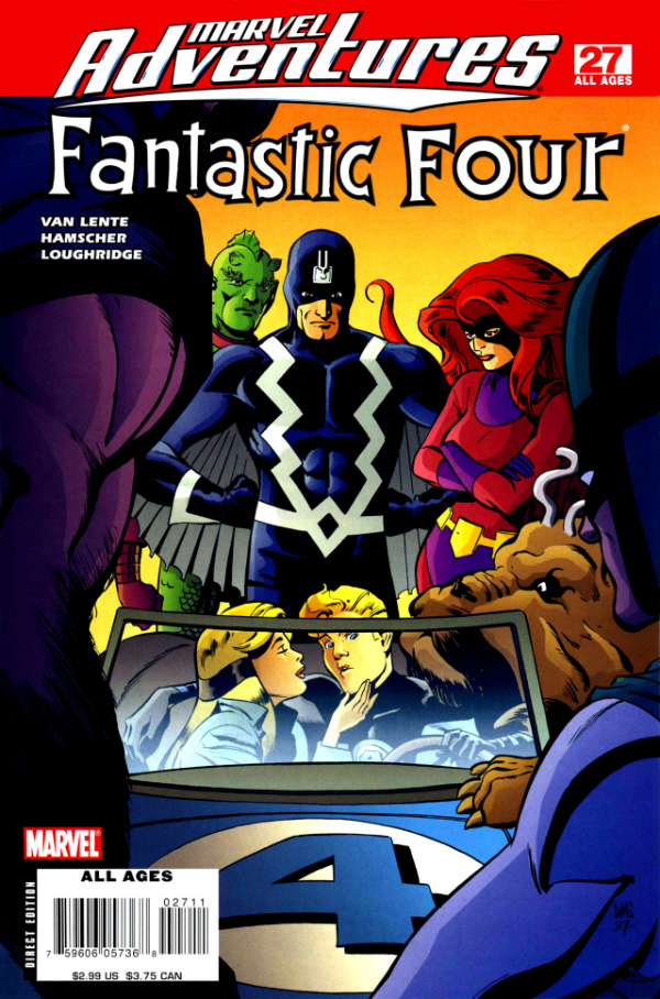 Marvel Adventures Fantastic Four #27 cover