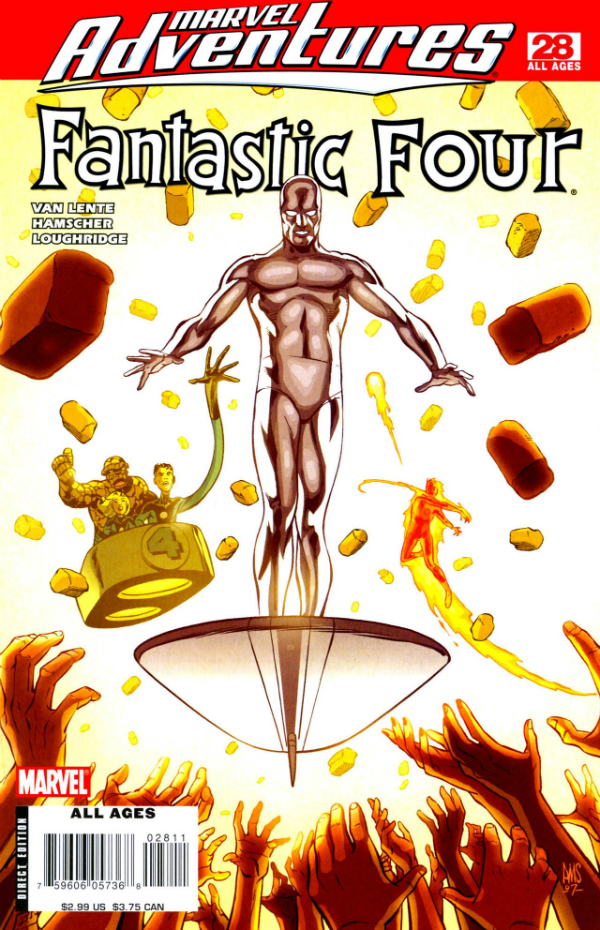 Marvel Adventures Fantastic Four #28 cover