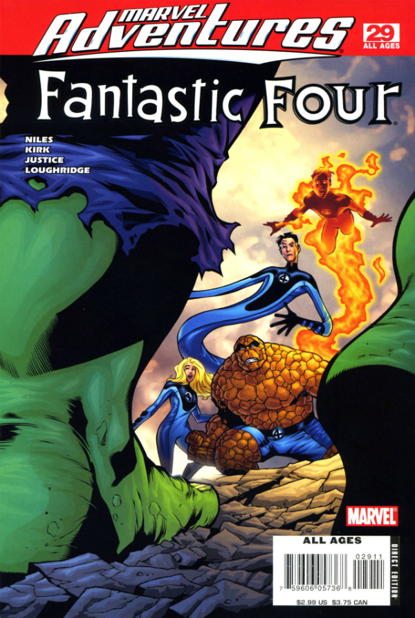 Marvel Adventures Fantastic Four #29 cover