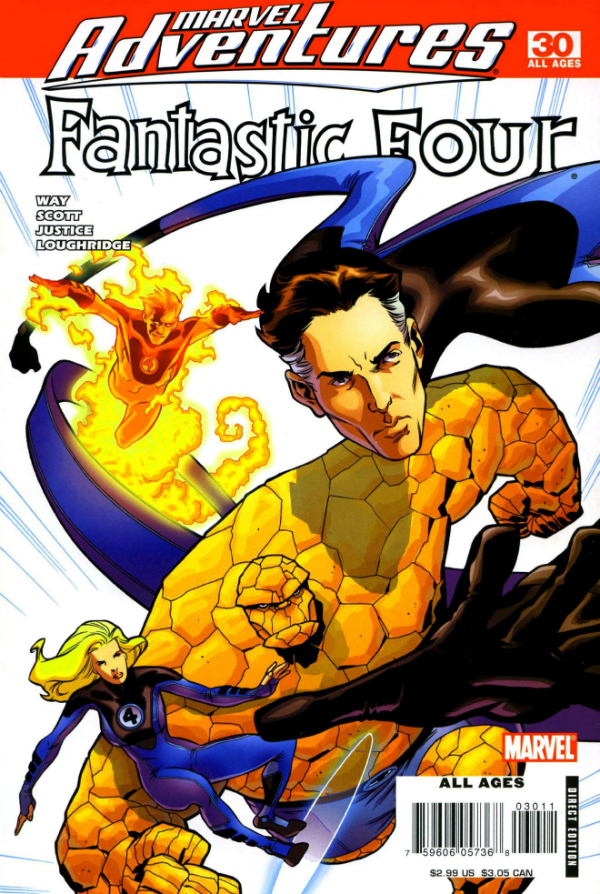 Marvel Adventures Fantastic Four #30 cover