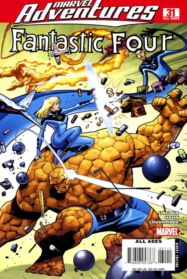 Marvel Adventures Fantastic Four #31 cover