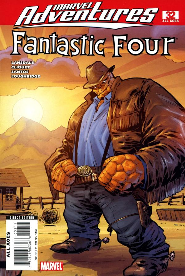 Marvel Adventures Fantastic Four #32 cover