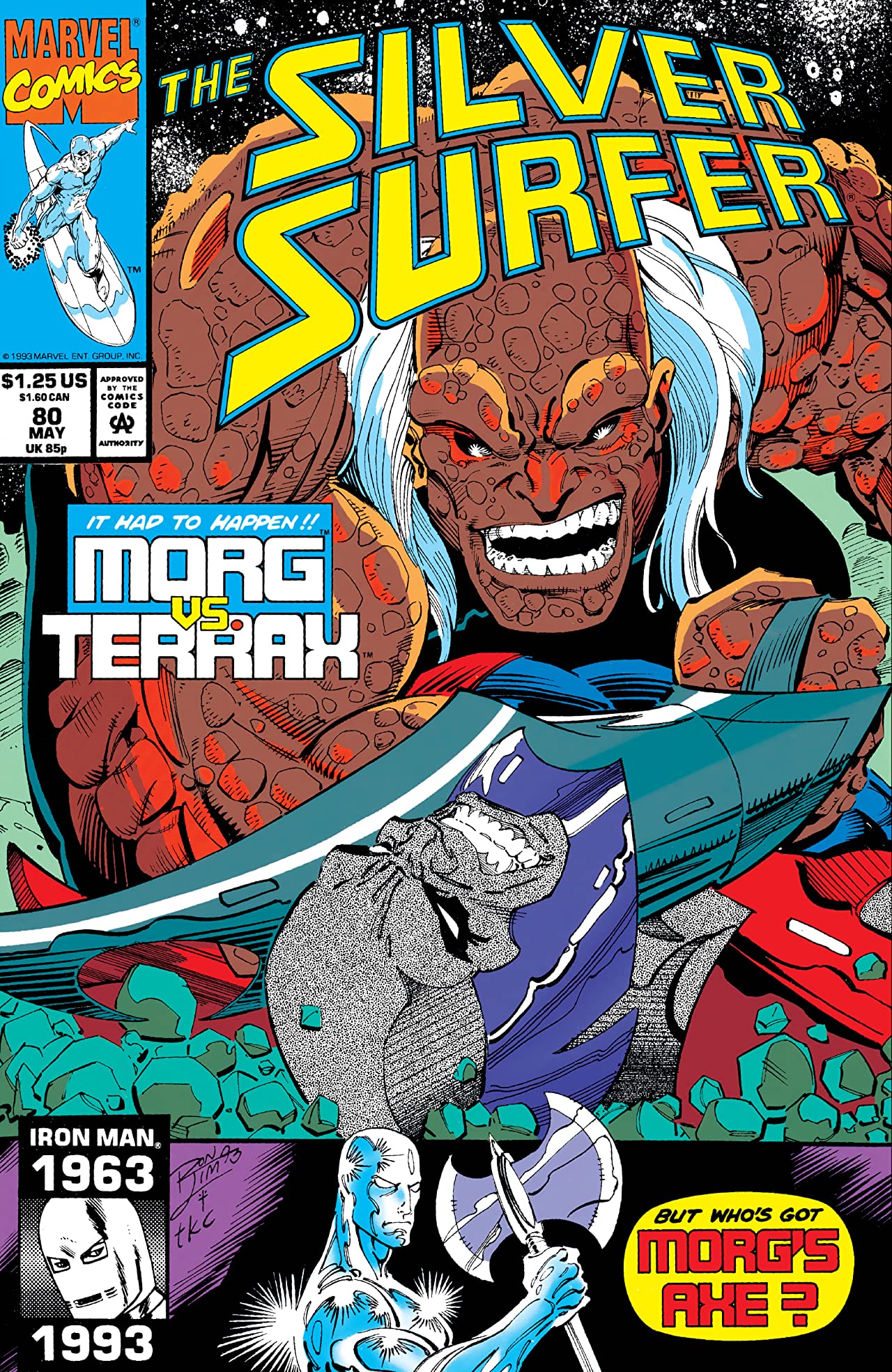 Silver Surfer #80 cover