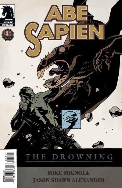 Abe Sapien: The Drowning #3 cover