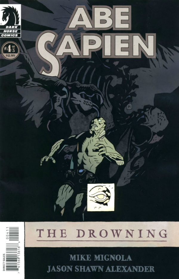 Abe Sapien: The Drowning #4 cover