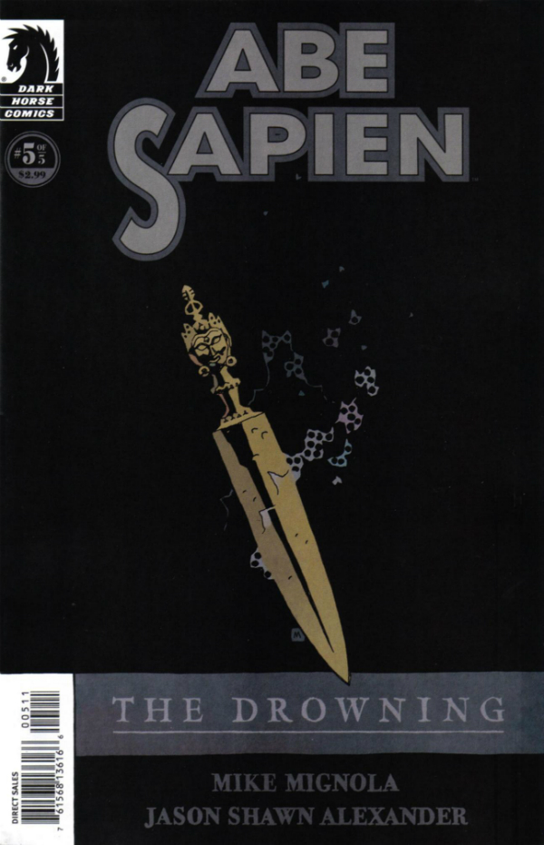 Abe Sapien: The Drowning #5 cover
