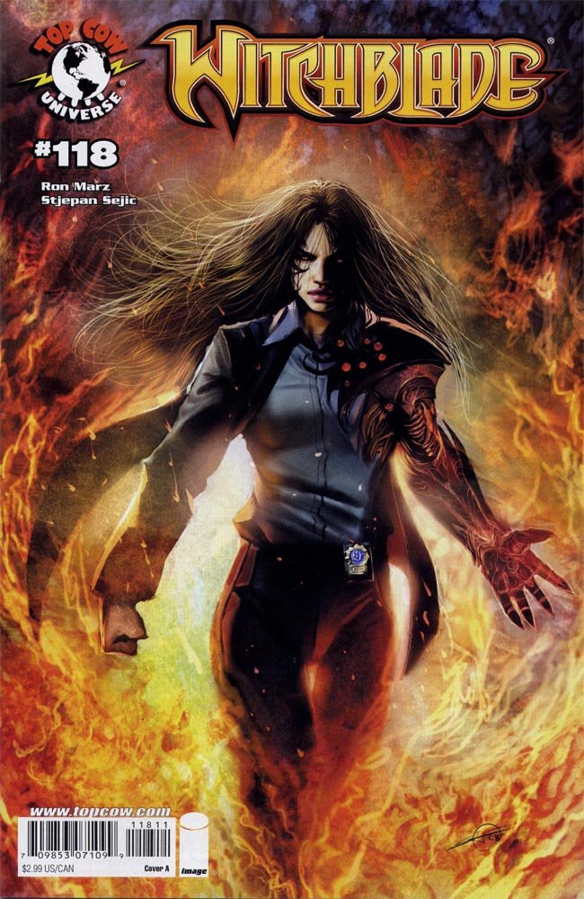Witchblade #118 cover