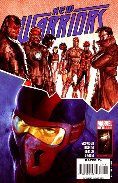 New Warriors #11 cover