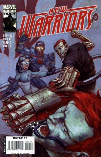 New Warriors #12 cover