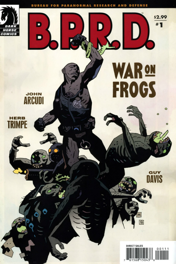 B.P.R.D.: War on Frogs #1 cover