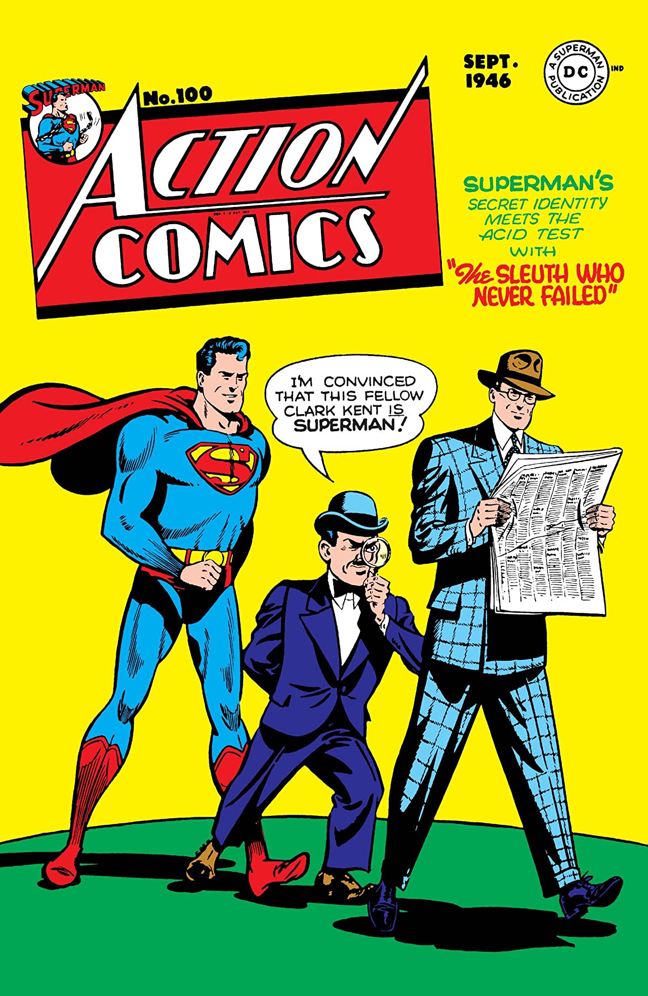 Action Comics #100 cover