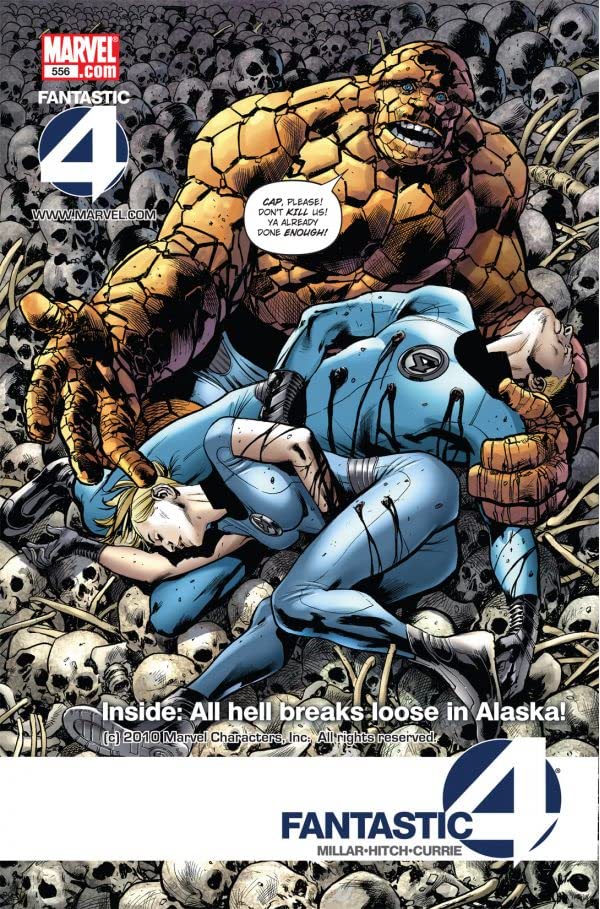 Fantastic Four #556 cover