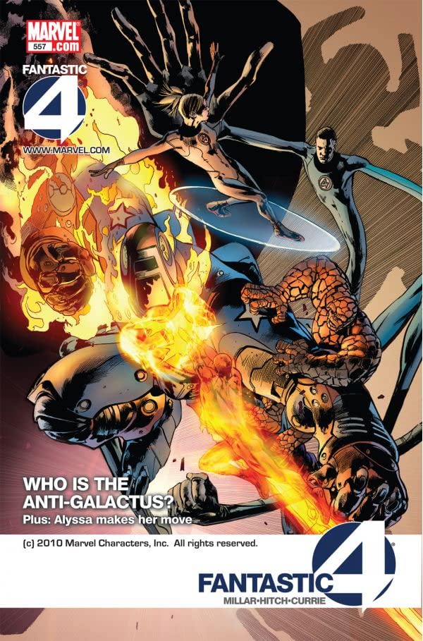 Fantastic Four #557 cover