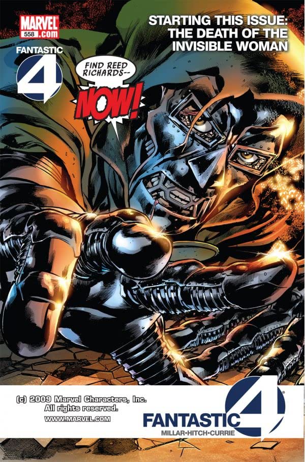 Fantastic Four #558 cover