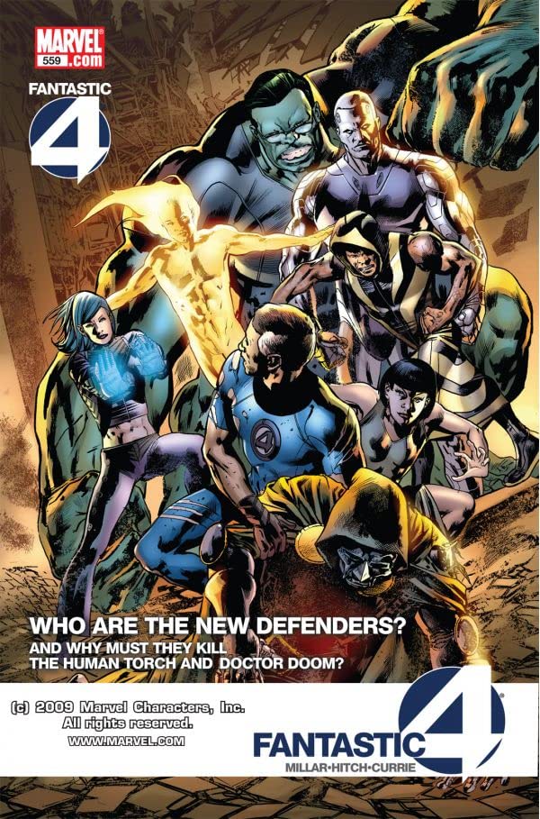 Fantastic Four #559 cover