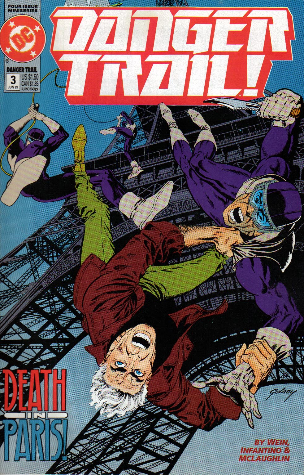 Danger Trail #3 cover