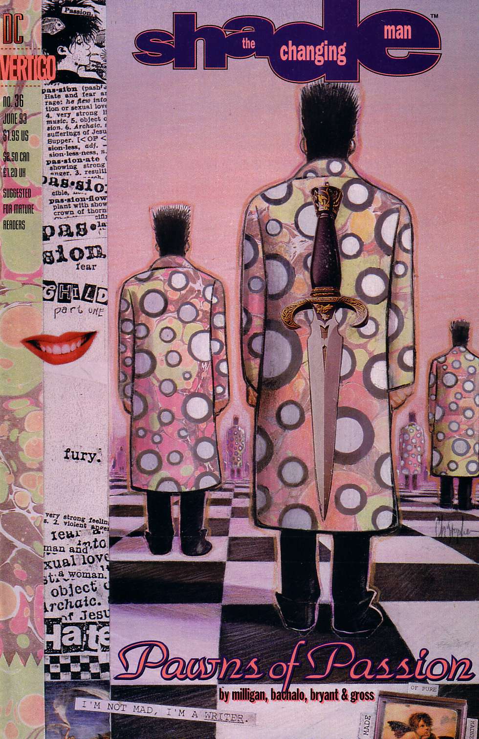 Shade, the Changing Man #36 cover