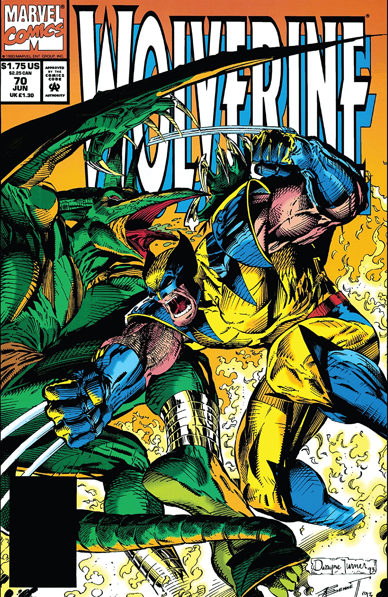 Wolverine #70 cover
