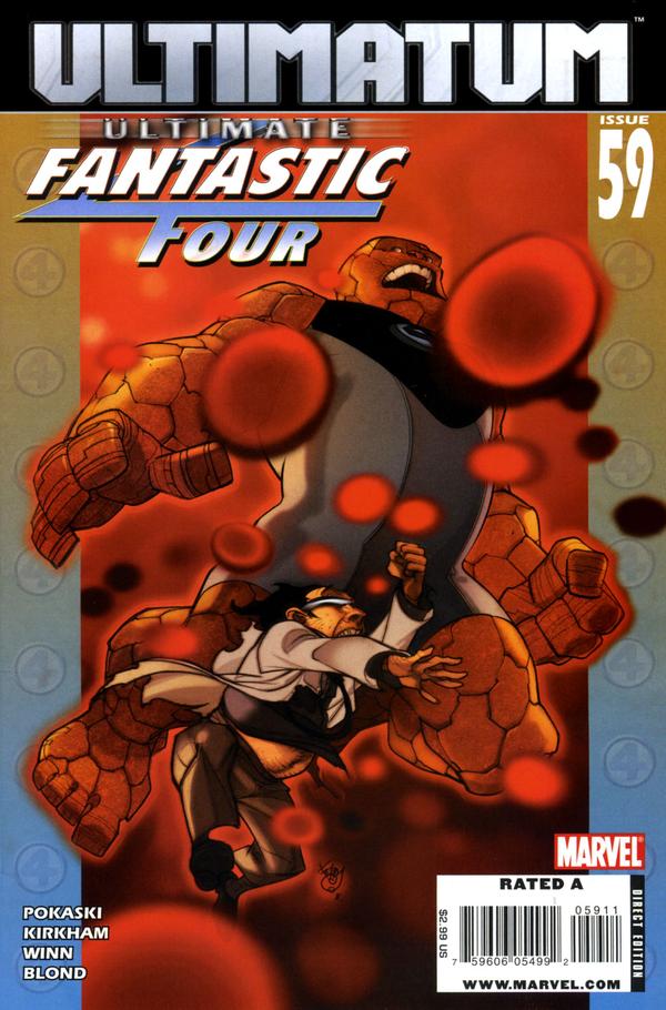 Ultimate Fantastic Four #59 cover