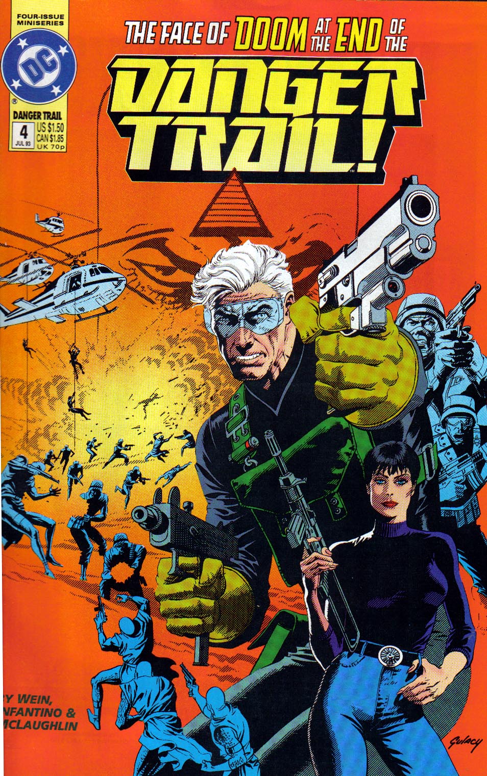 Danger Trail #4 cover