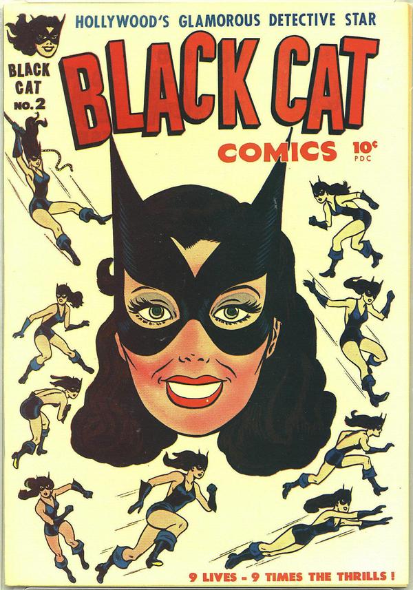 Black Cat Comics #2 cover