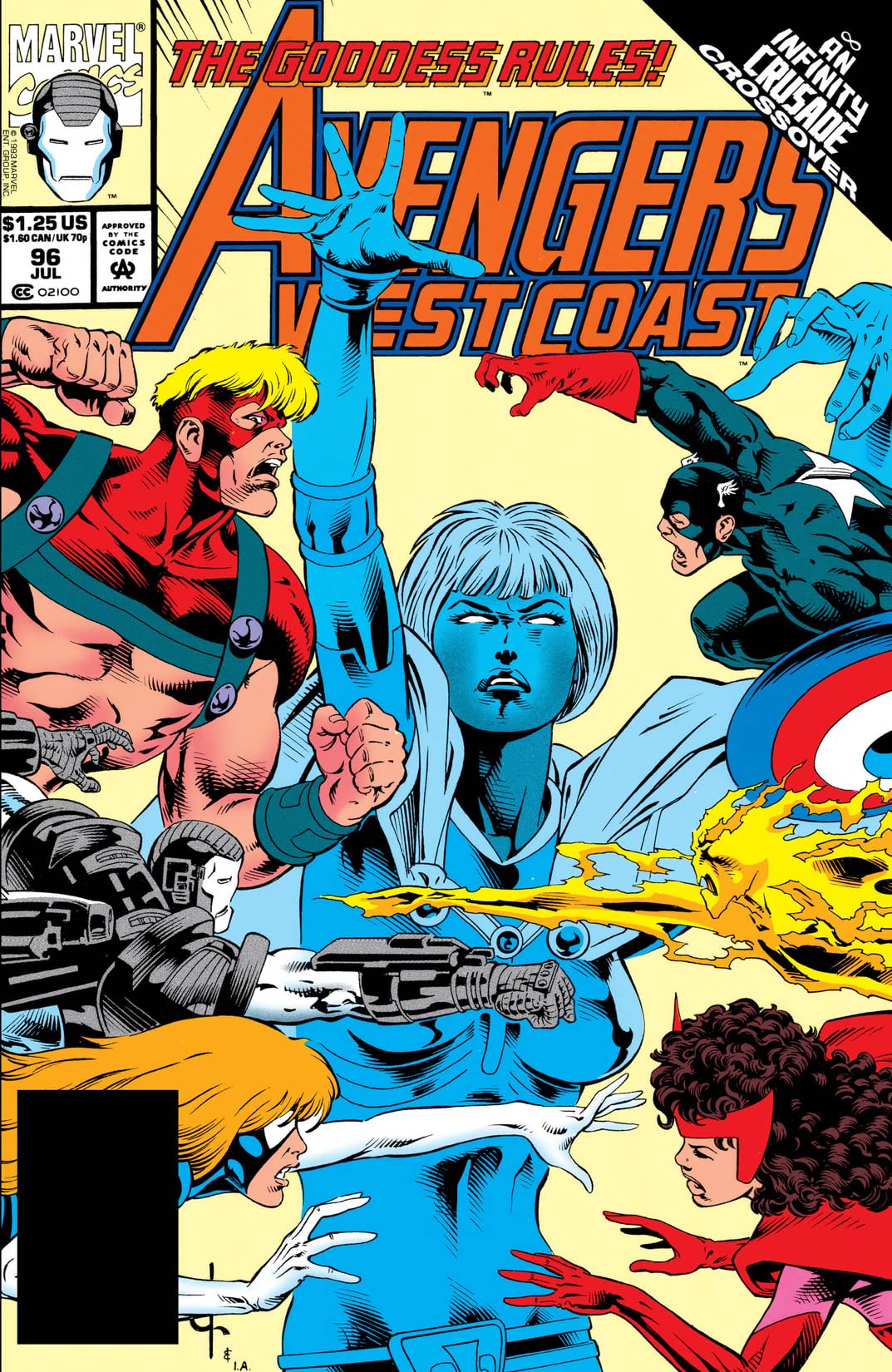 Avengers West Coast #96