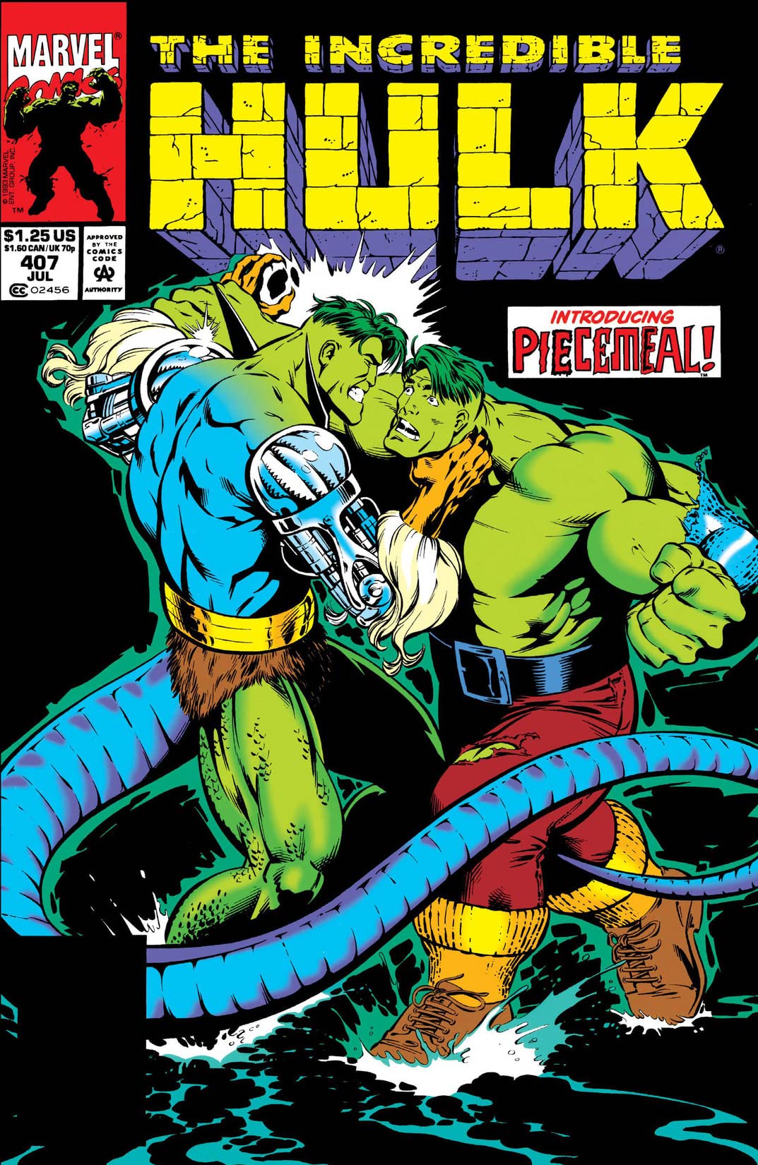 The Incredible Hulk #407 cover