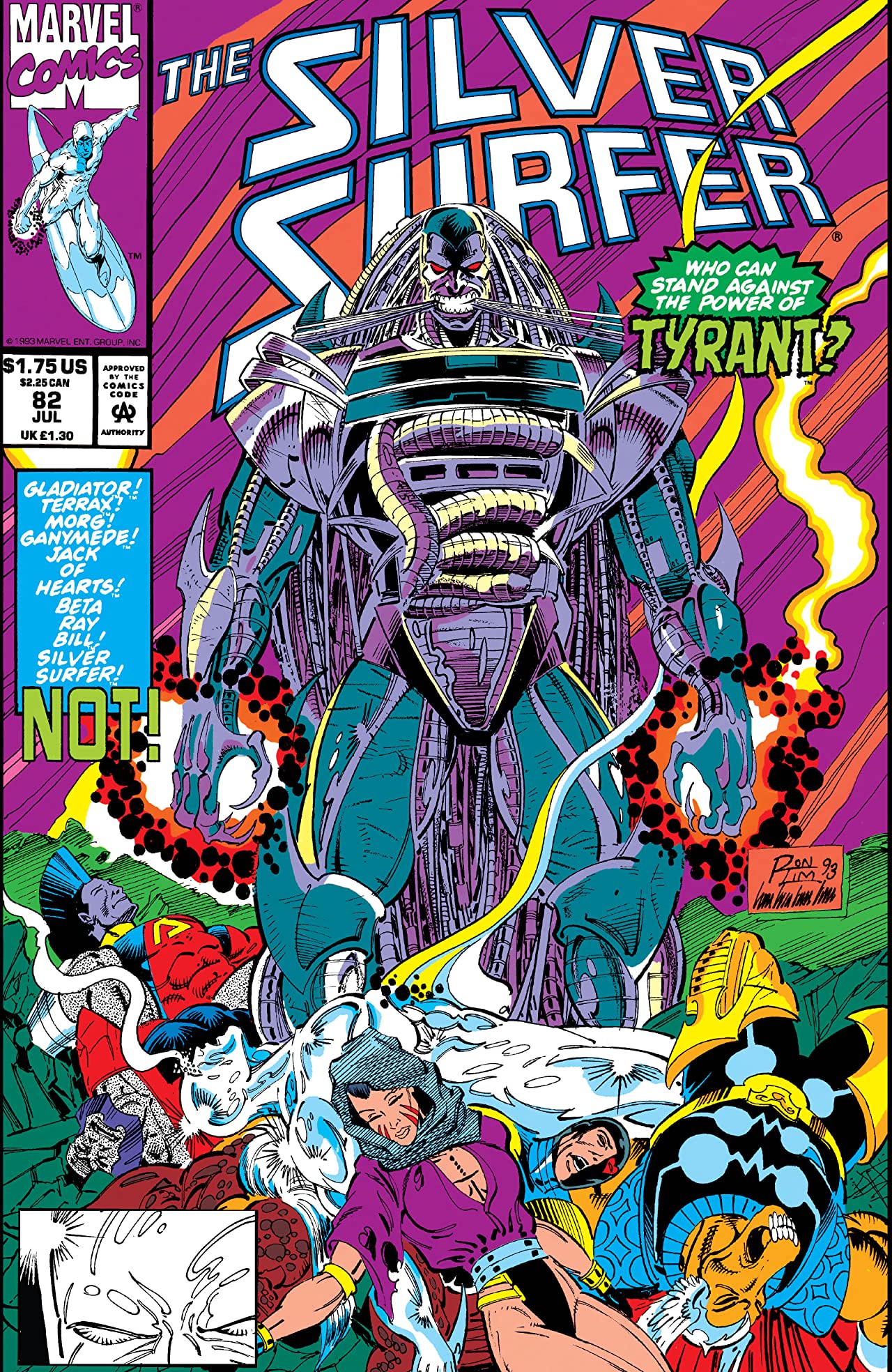 Silver Surfer #82 cover