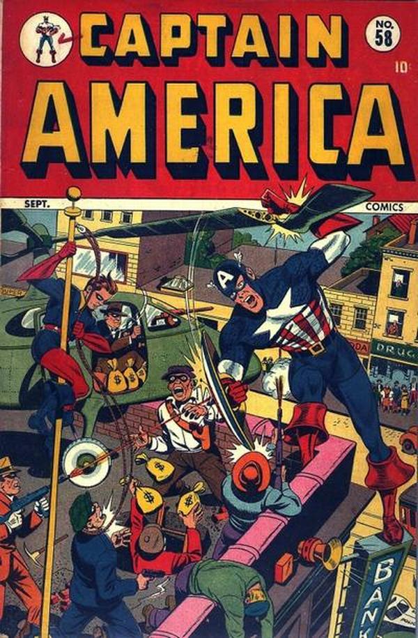 Captain America Comics #58 cover