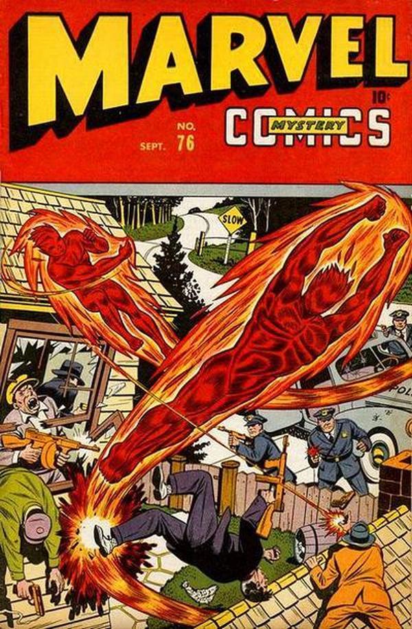 Marvel Mystery Comics #76 cover