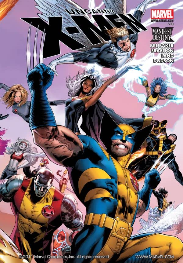 The Uncanny X-Men #500 cover