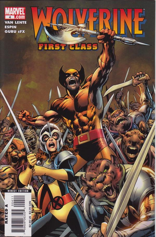Wolverine: First Class #4 cover