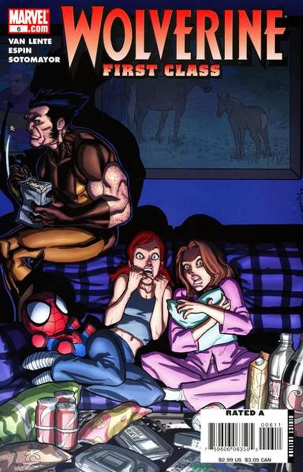 Wolverine: First Class #6 cover