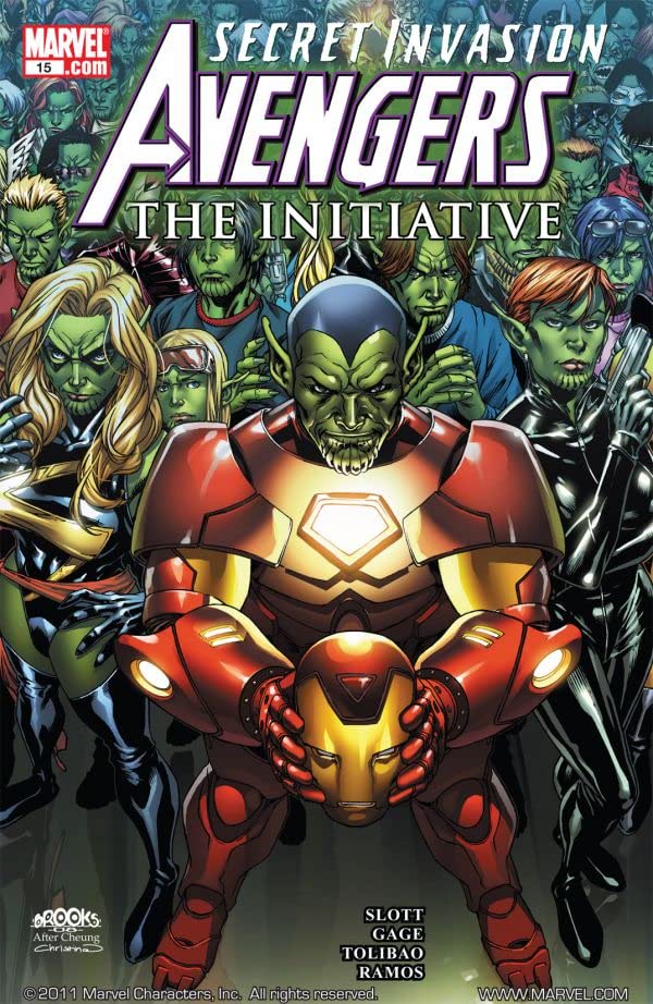 Avengers: The Initiative #15 cover