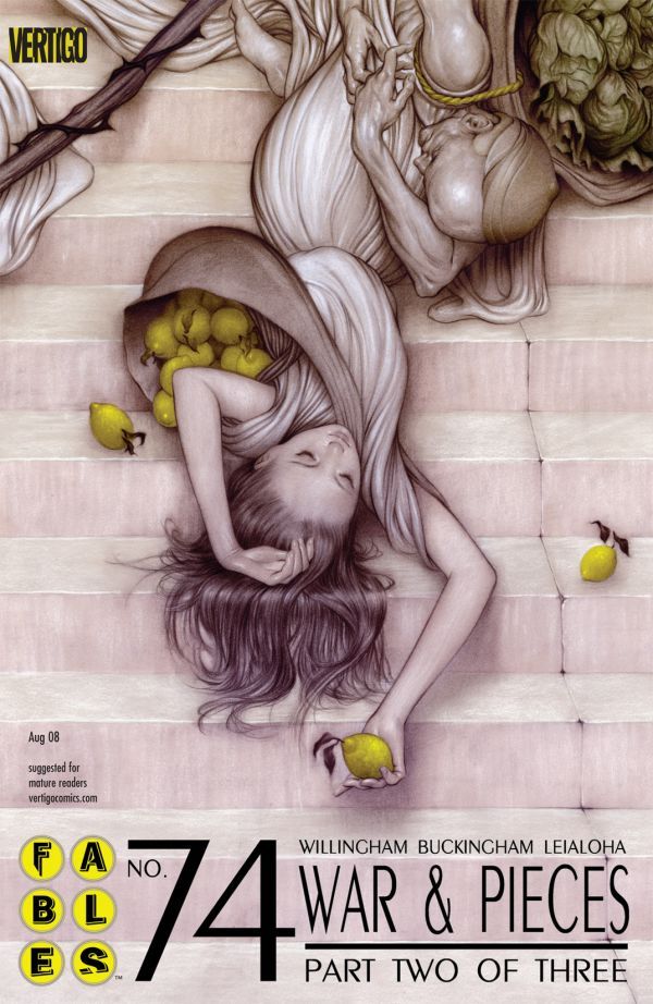 Fables #74 cover