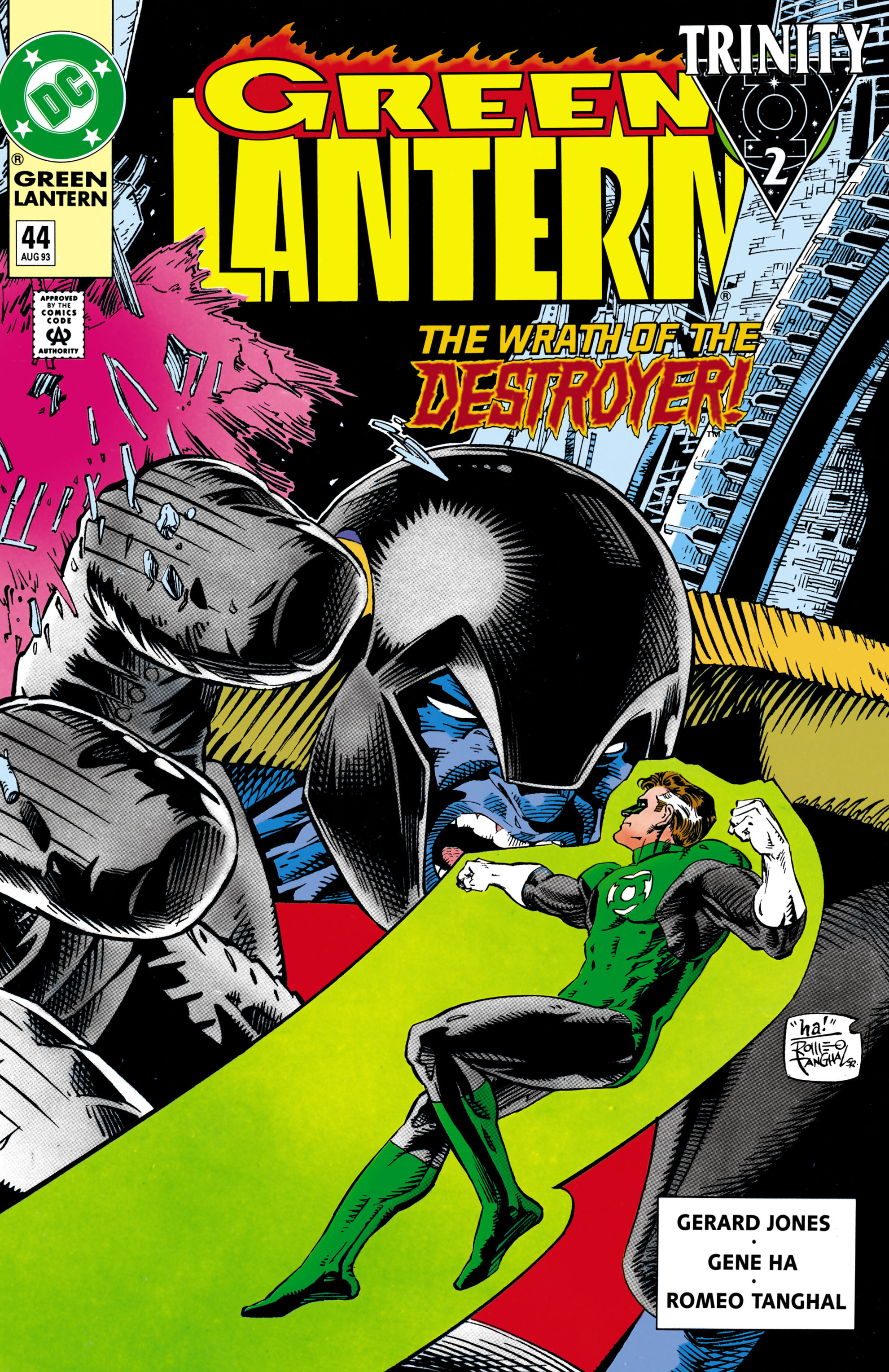 Green Lantern #44 cover