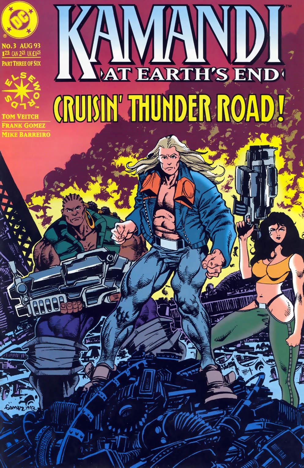Kamandi at Earth's End #3 cover