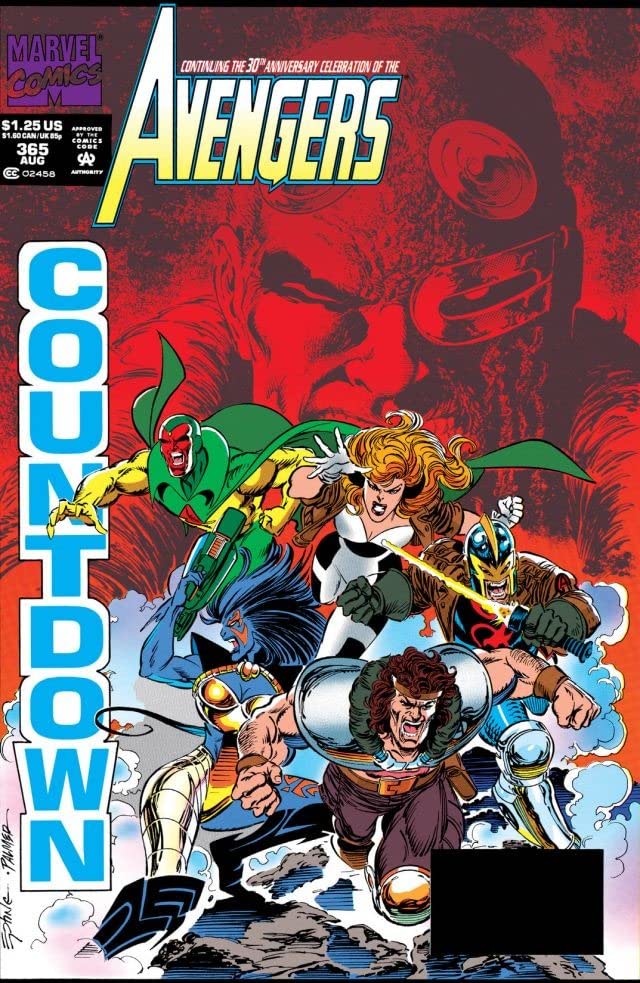 The Avengers #365 cover