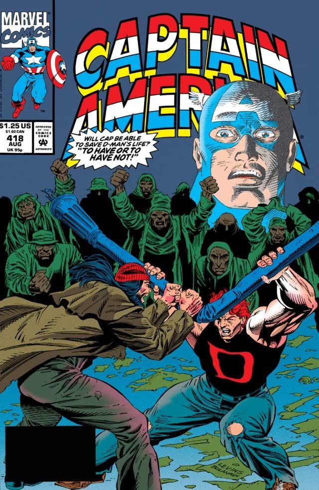 Captain America #418 cover