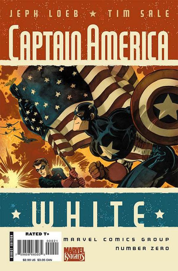 Captain America: White #0 cover