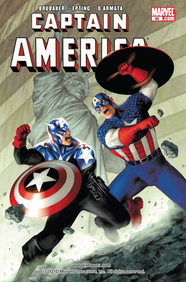 Captain America #40 cover