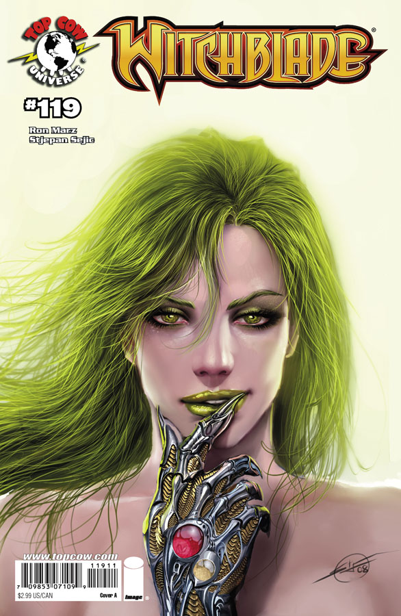 Witchblade #119 cover