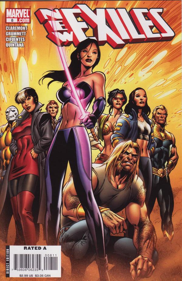 New Exiles #8 cover