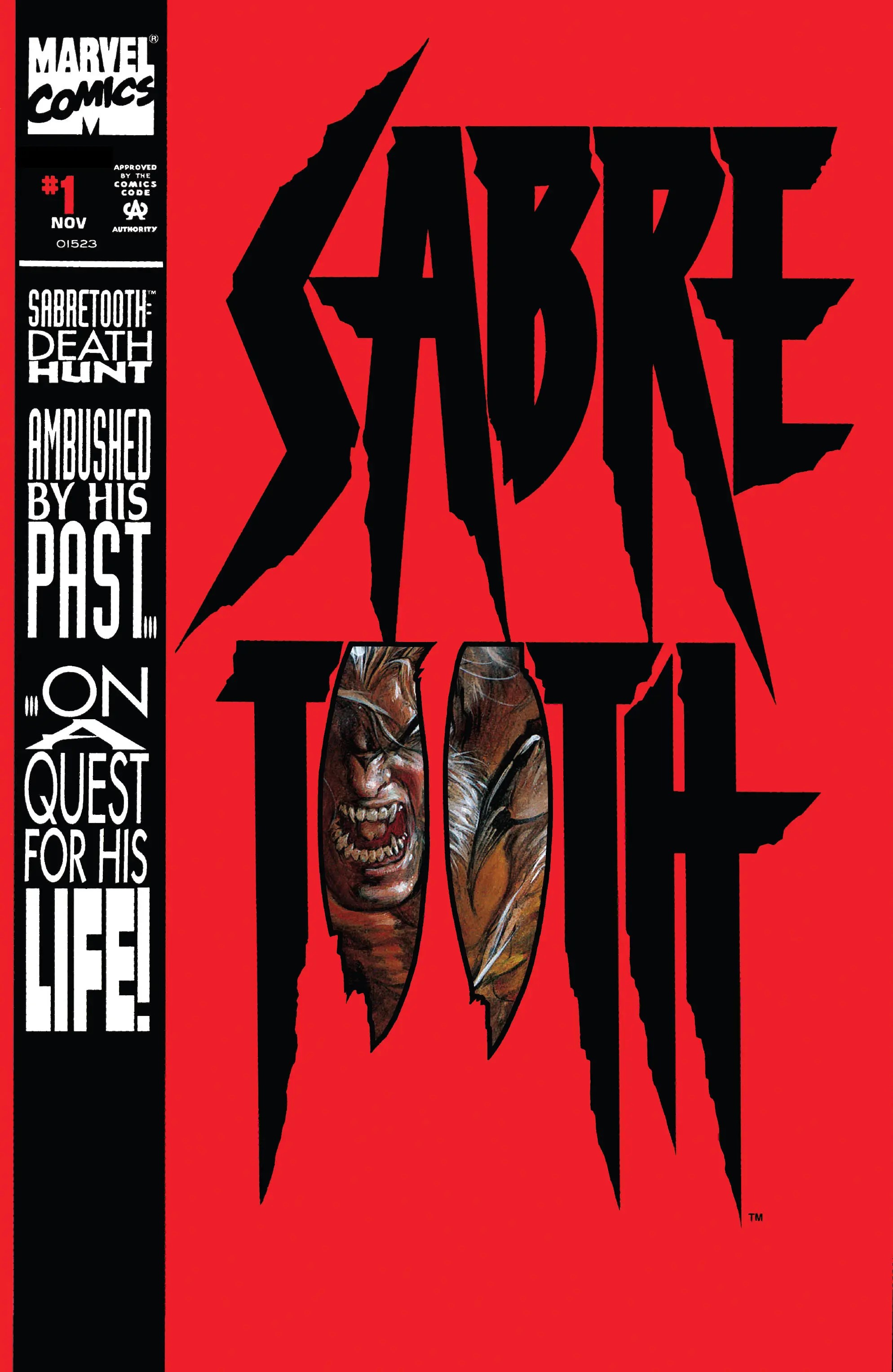 Sabretooth #1 cover