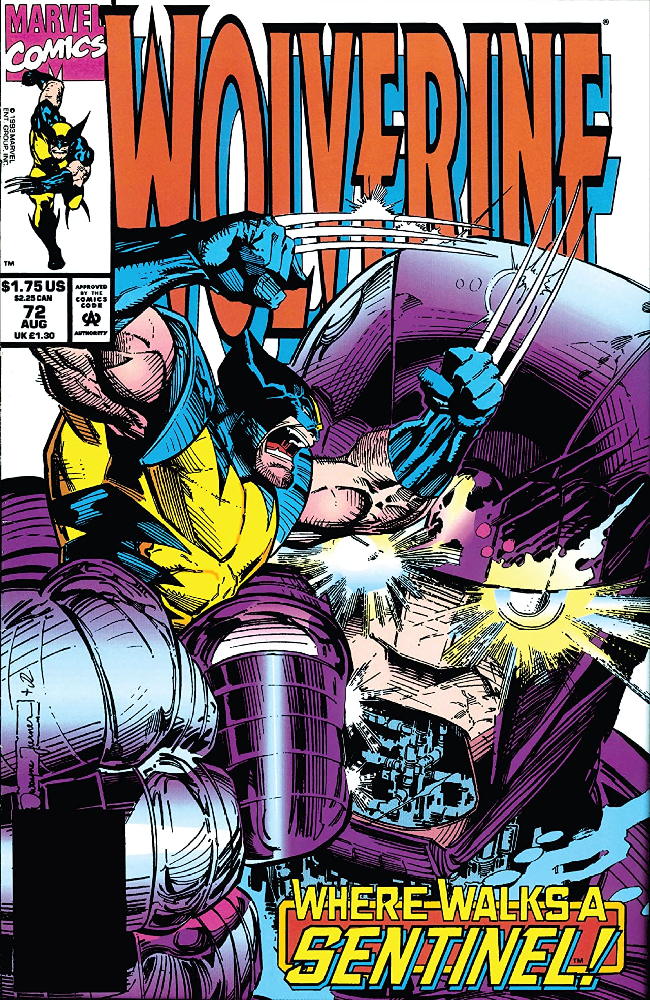 Wolverine #72 cover