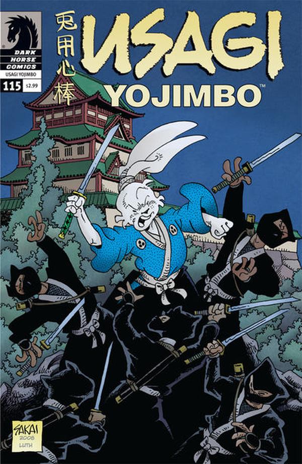 Usagi Yojimbo #115 cover