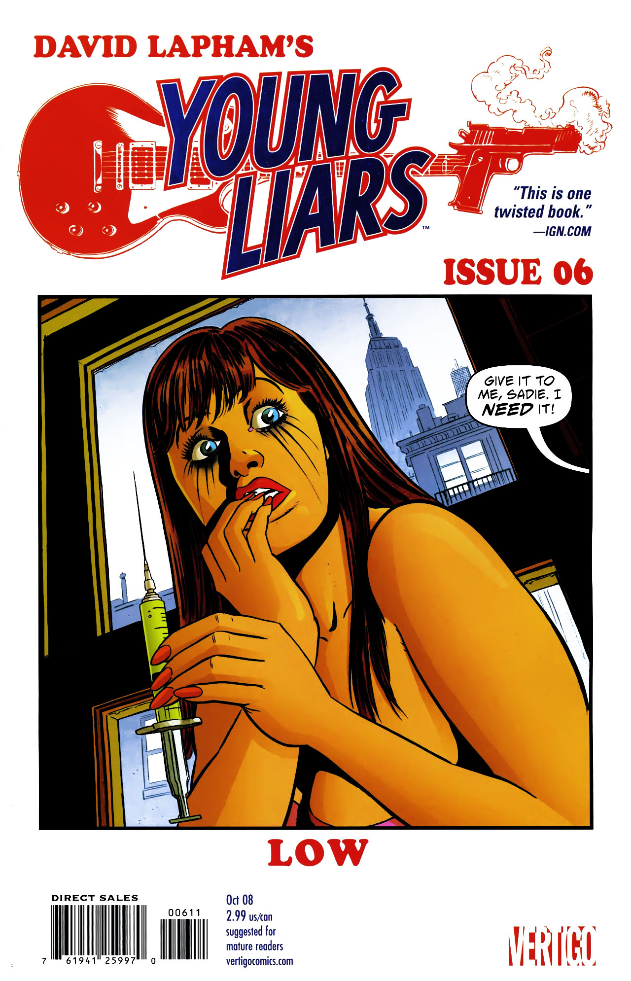 Young Liars #6 cover